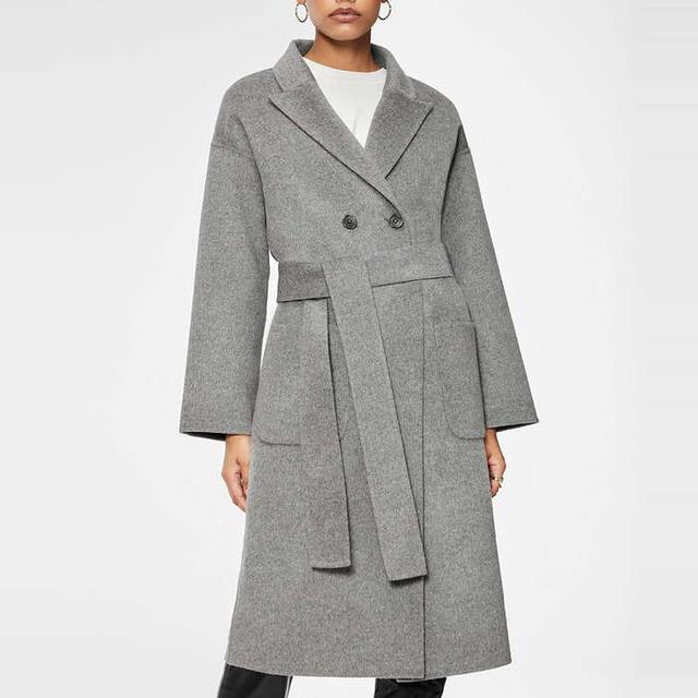 Anine Bing Dylan Coat in Grey