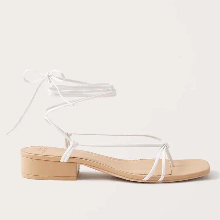 Abercrombie & Fitch Strappy Block Heel Sandals