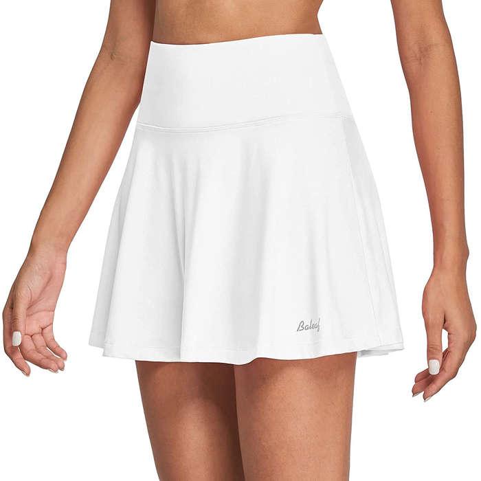 Baleaf High Waisted Tennis Skirt