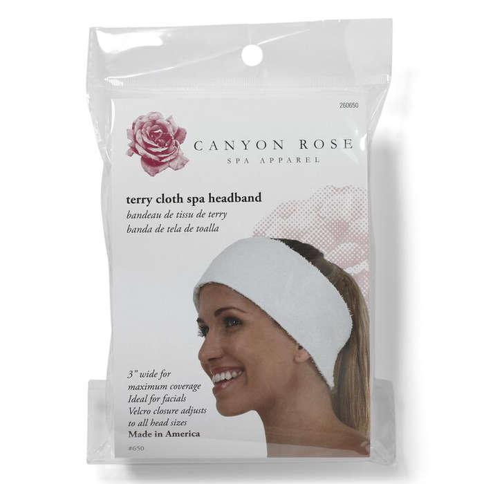 Canyon Rose Terry Cloth Spa Headband