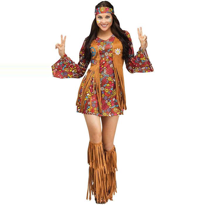 Fun World Peace Love Hippie Costume