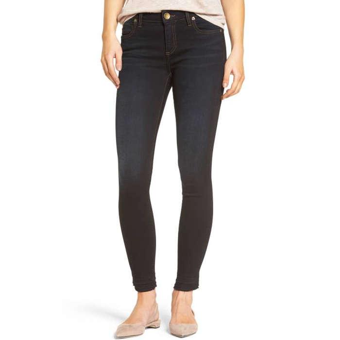 KUT from the Kloth Connie Release Hem Skinny Jeans