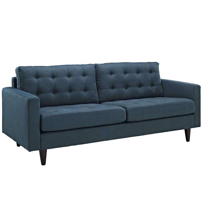 Modway Empress Mid-Century Modern Upholstered Sofa