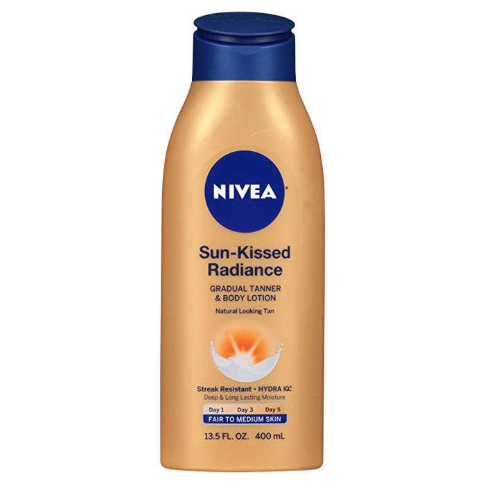 Nivea Sun-Kissed Radiance Fair to Medium Skin Gradual Tanner & Body Lotion