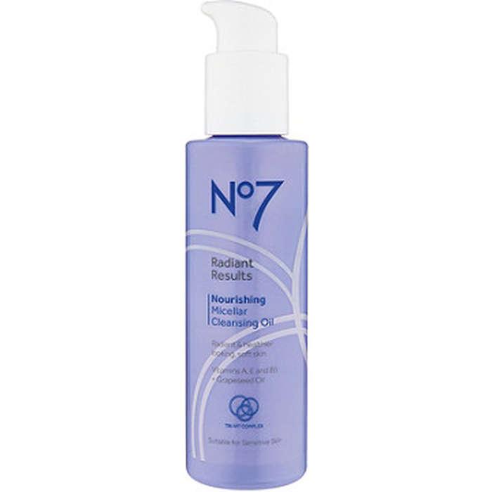No7 Radiant Results Nourishing Micellar Cleansing Oil