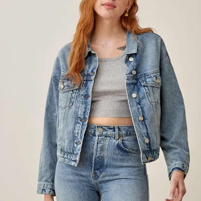 Reformation Madison Relaxed Jean Jacket