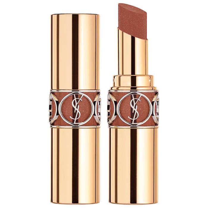 Yves Saint Laurent Rouge Volupté Shine Lipstick Balm In Beige Satin