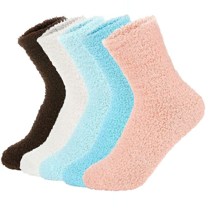Zando Plush Slipper Socks