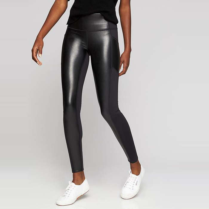 best faux leather leggings uk