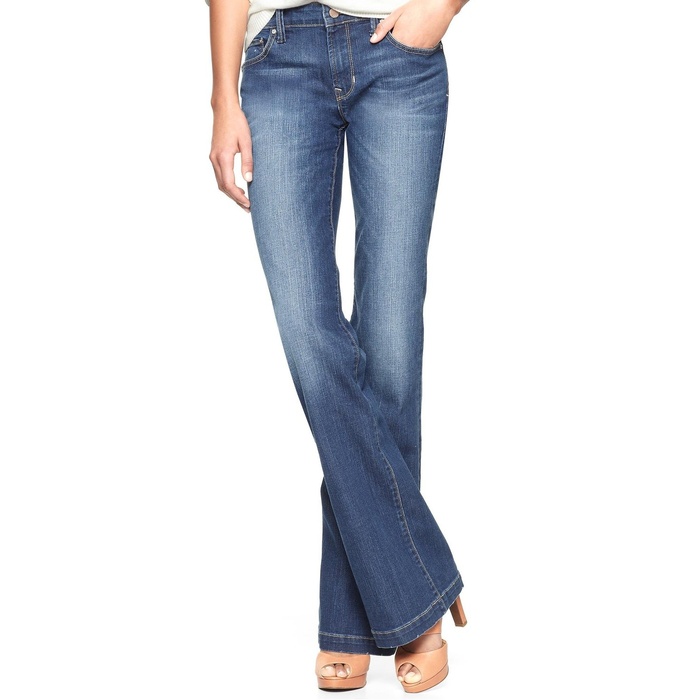 gap 1969 flare jeans