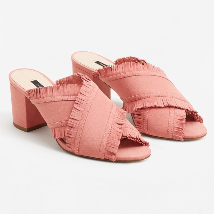 quilted sandals mango