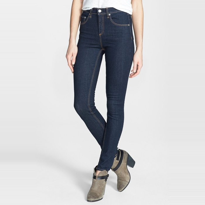 best high rise skinny jeans