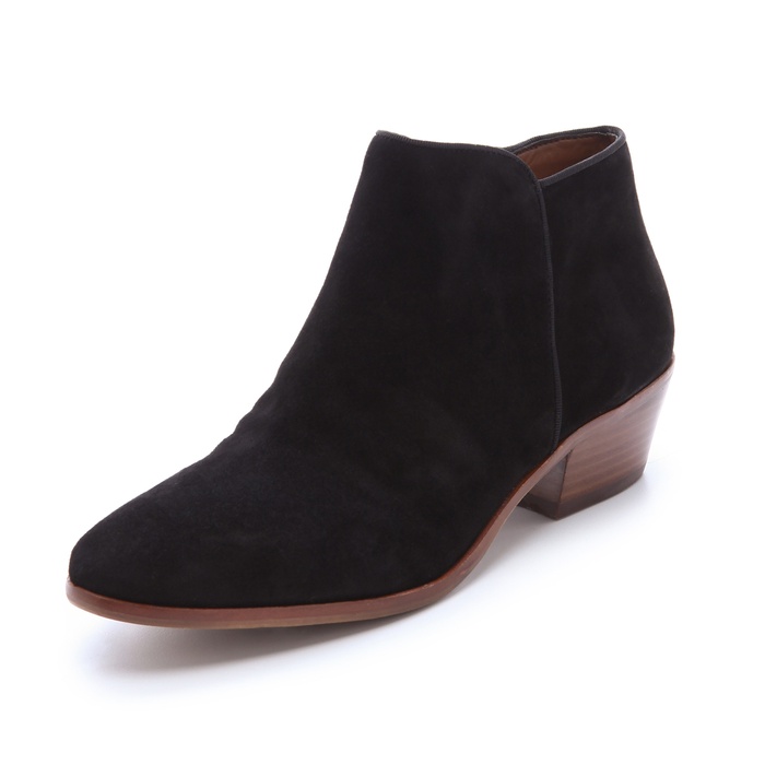 most comfortable suede booties
