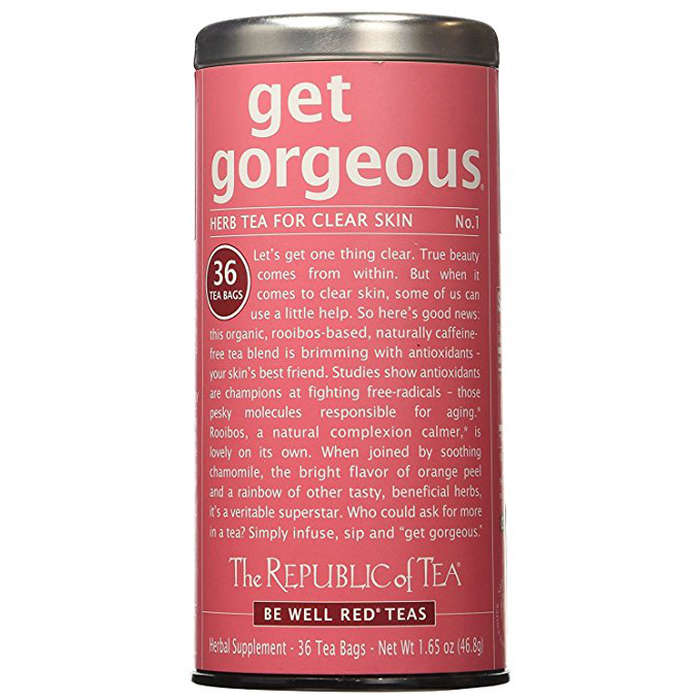 The Republic Of Tea Get Gorgeous Herb Tea For Clear Skin 