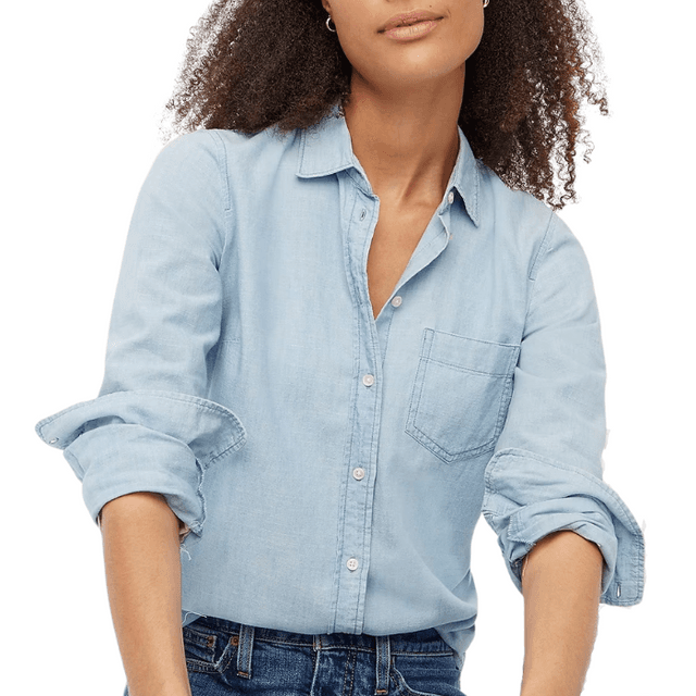 Best Denim Shirts For Women 2023 - Top-Rated Styles For Women | Rank ...