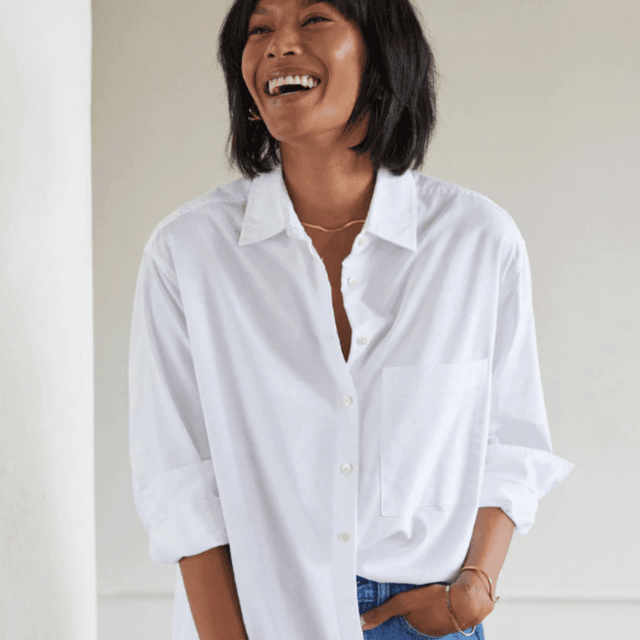 The 20 Best White Button Downs for Women in 2024