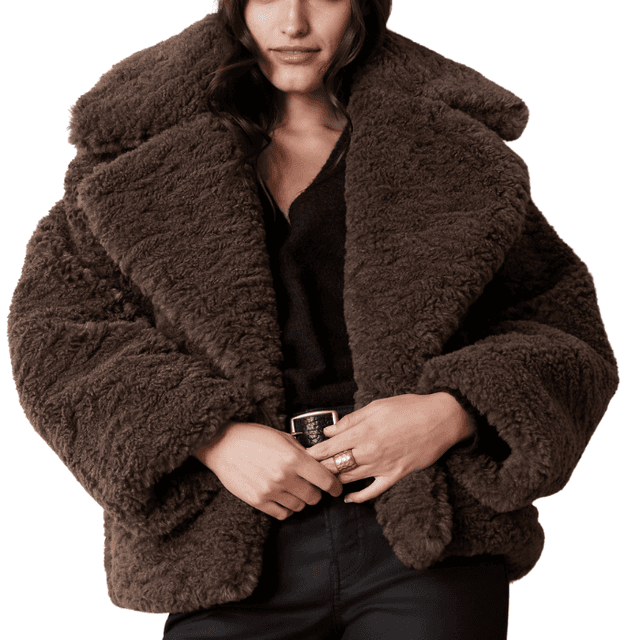 Trending Faux Fur And Sherpa Jackets