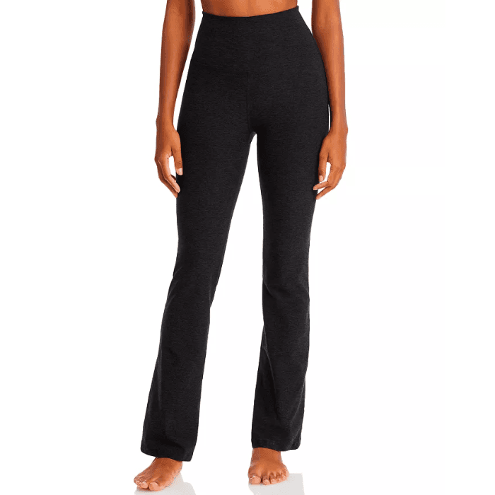 Sunzel Flare Leggings for Women with Pockets, Crossover Yoga Pants with  Tummy Control, High Waisted and Wide Leg, Black, S : : Fashion