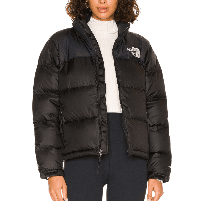 The North Face 1996 Retro Nuptse Stand Collar Removable Hood Long Sleeve  Down Puffer Jacket