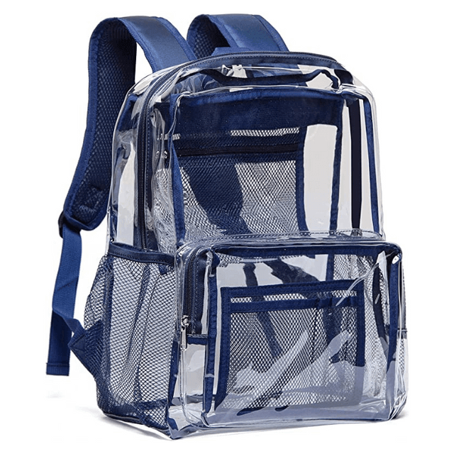 Paxiland Clear Backpack Small Stadium Approved for Women Clear Bag