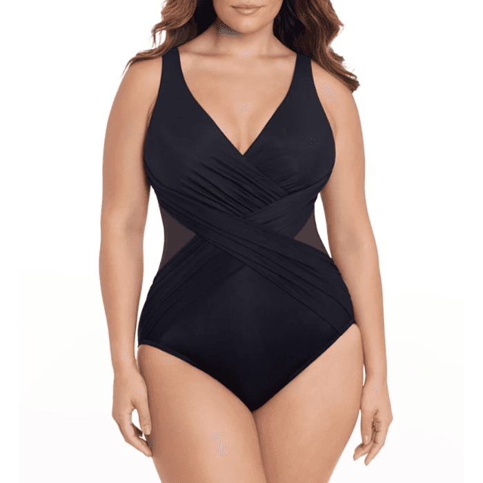 Body positive clipart Plus Size Woman swimwear xxl png