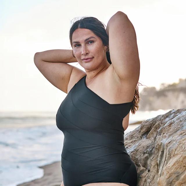 Flattering plus size swimsuits and cover-ups for the pool or beach