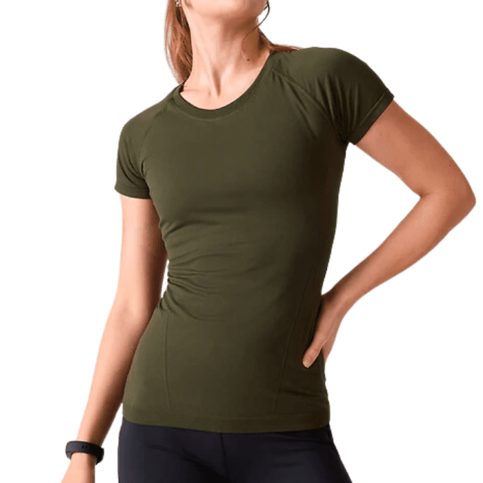 GapFit Breathe Cropped Muscle T-Shirt