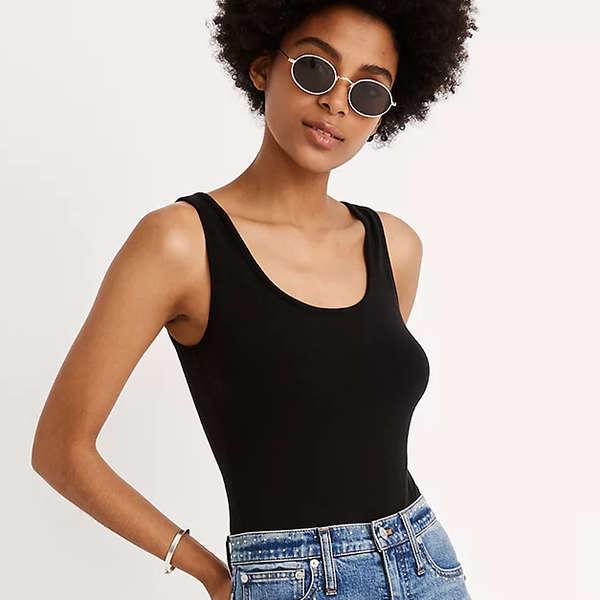 10 Sleek Bodysuits That Make Tucking In Shirts a Thing of the Past