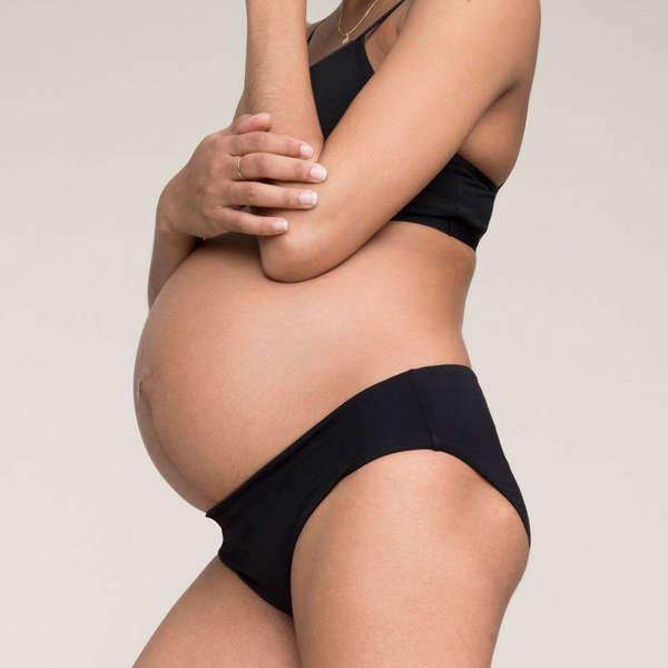 Maternity Stretch Cotton Thong
