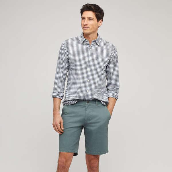 Flat Front Mens Shorts & Men's Pants