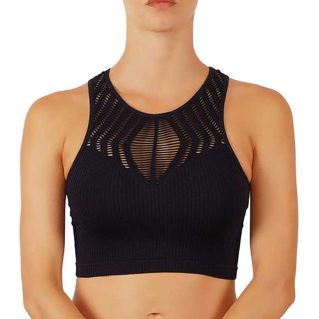 Outdoor Voices Move Free Crop Top Long Line Sports Bra Size Small