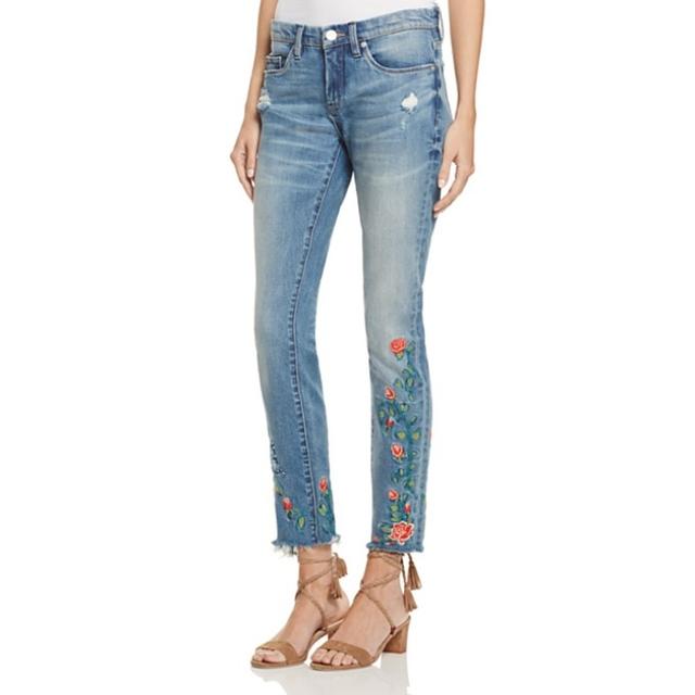Embroidered Jeans | Rank & Style