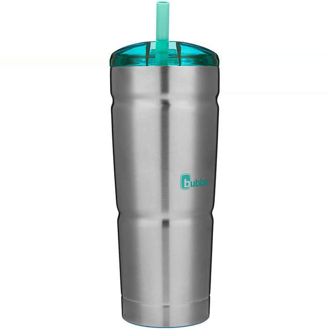 Uptown™ Dual-Sip 24 Oz. Stainless Steel Tumbler, Dark Ice