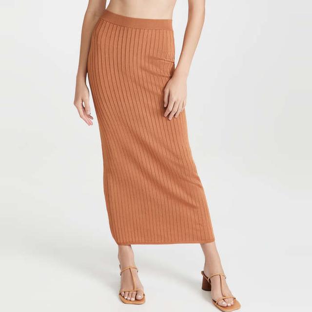 Midi Knit Skirts | Rank & Style