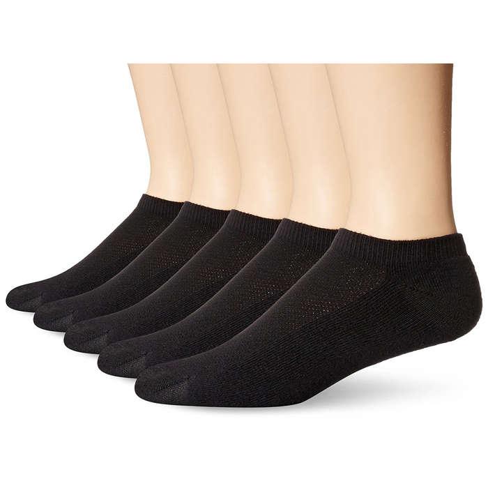  Joulli Casual No Show Liners Socks For Men 6 pack Non