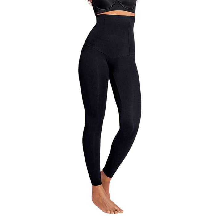  SATINA High Waisted Leggings For WomenTummy Control