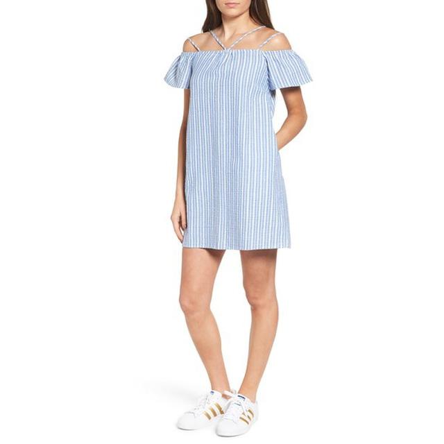 Poppy Stripe Marlowe Dress