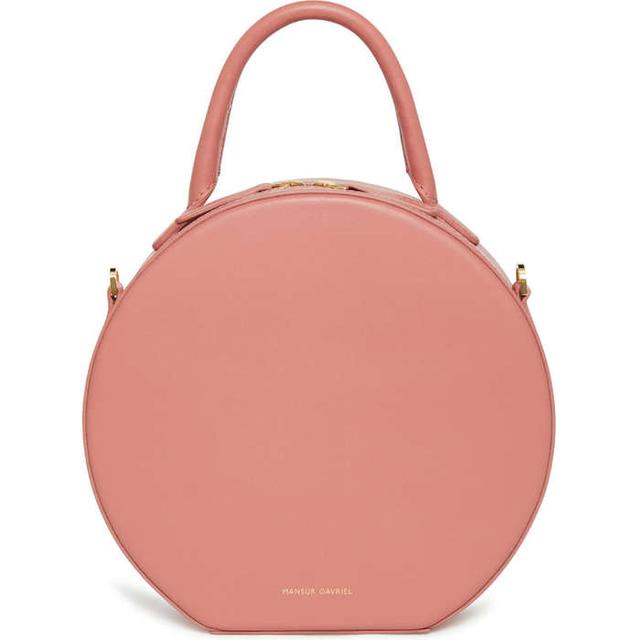 Clare V. Clare V Petit Alistair Croc Embossed Leather Circular Crossbody Bag,  $365, Nordstrom