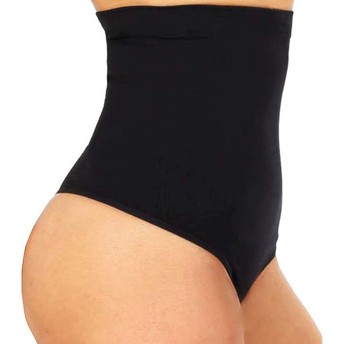 High Waist Tummy Control Seamless Thong Shapewear Shorts For Women