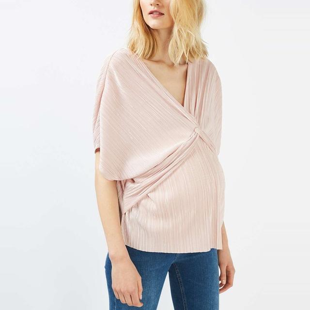 White Ribbed Squared Neck Maternity Bralette– PinkBlush