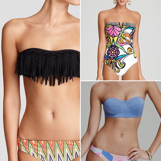 best strapless swimsuits