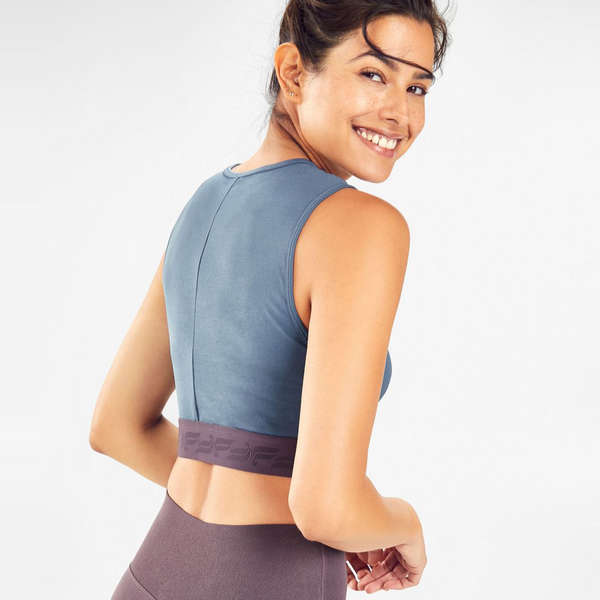 cropped exercise top