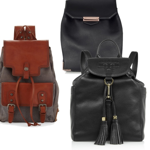 stylish leather backpacks