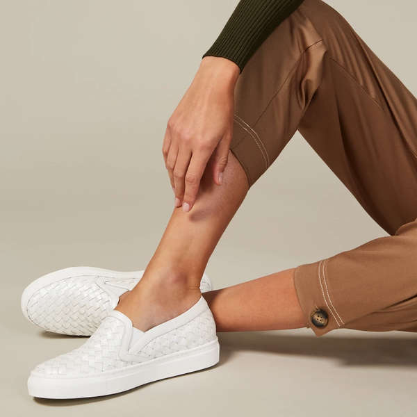 most stylish slip on sneakers