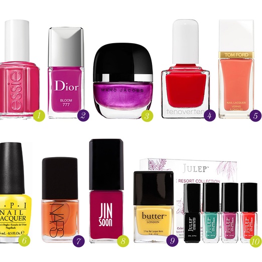 10 Best Tropical Bright Nail Polishes | Rank & Style