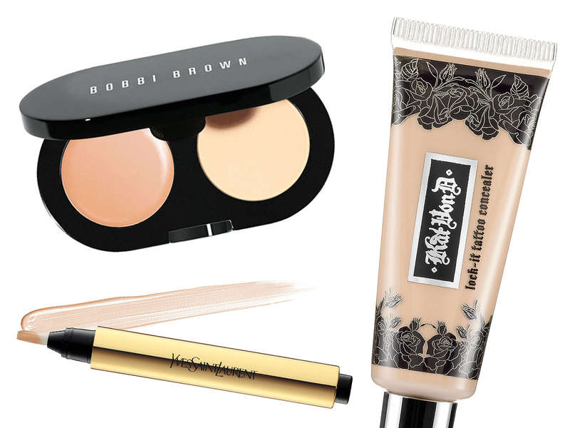 foundation or concealer first for under eye circles
