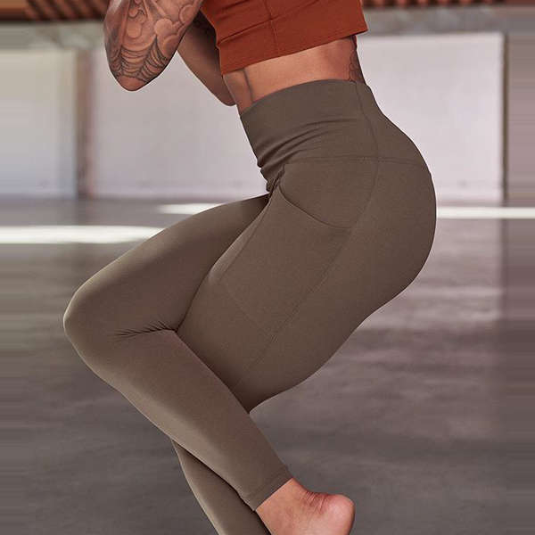 workout leggings with pockets cheap