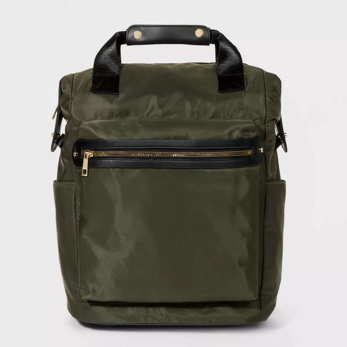 ladies square backpack