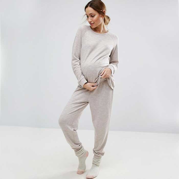 cute maternity sweat suits