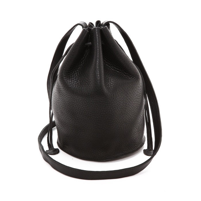 drawstring bucket handbags